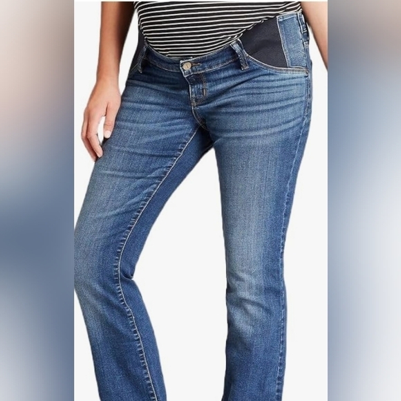 Isabel underbelly maternity boot cut jeans Size 2 - Picture 3 of 10